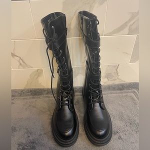 Size 12 Zip-up ShoeDazzle Boots